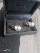 Pair Of Mabe Pearl Earrings