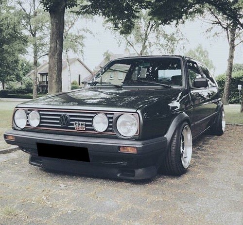 Gti small bumper spoiler - gti,