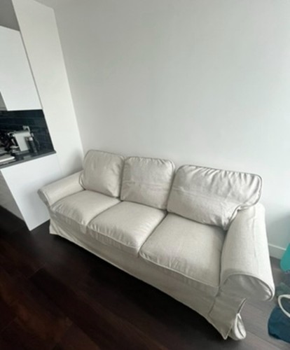 Ektorp3 seat sofa ikea beige - ektorp3-seat,