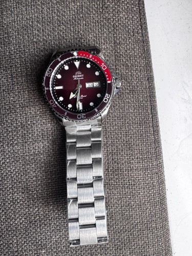 Orient kamasu red burgundy - orient,