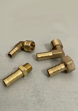 Brass Pipe Fitting Metric Male Female to Hose Barb Tail Connector Air Water Fuel