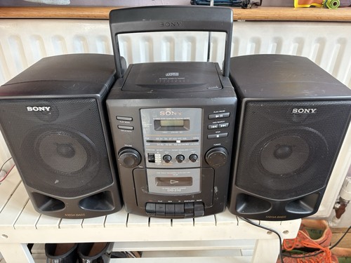 Sony cfd z110 portable boombox - sony,