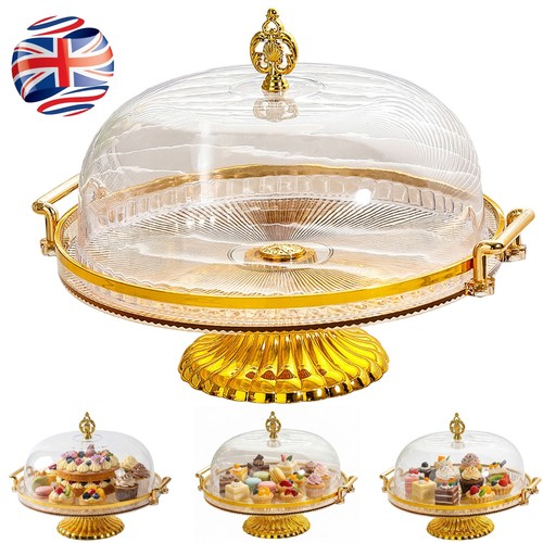 Cake stand with dome cover - stand,