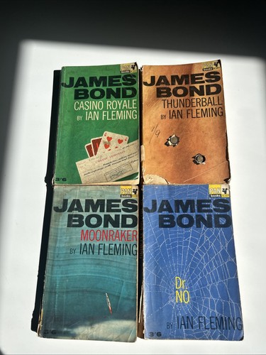 Job lot ian fleming james - 4, x
