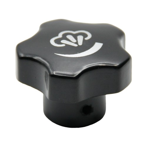 Pavoni knob steam black - la,