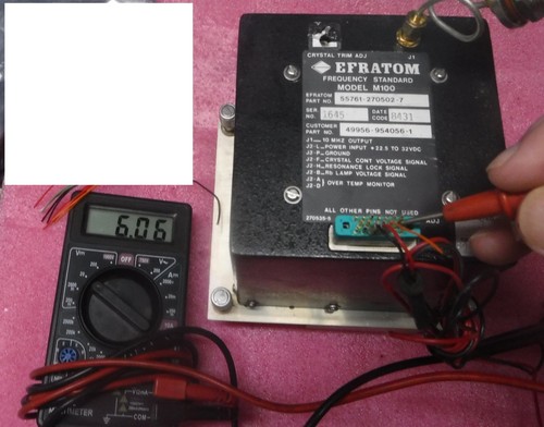 Efratom m100 rubidium standard - rubidium,