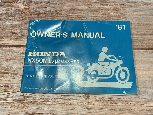 Honda nx50m express 1981 - express-sr,