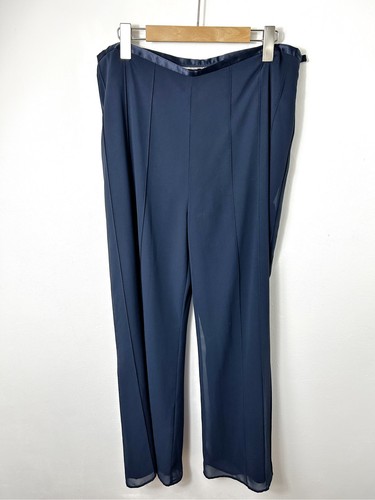Chesca navy blue chiffon - chesca,