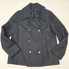 COS Womens Navy Blue Wool