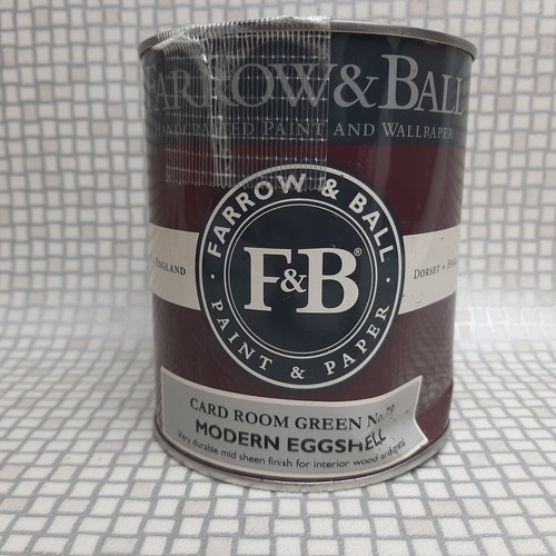 Farrow ball card - card, green