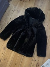TRF Outerwear Faux Fur Hooded