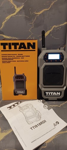 Titan cordless radio bare - cordless,