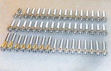 Triumph Tiger 800 2010-20 engine 57x Stainless Steel Allen Bolts Socket screws