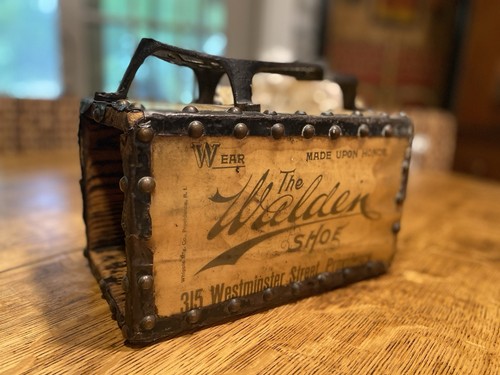 Vintage walden shoe - walden, wooden