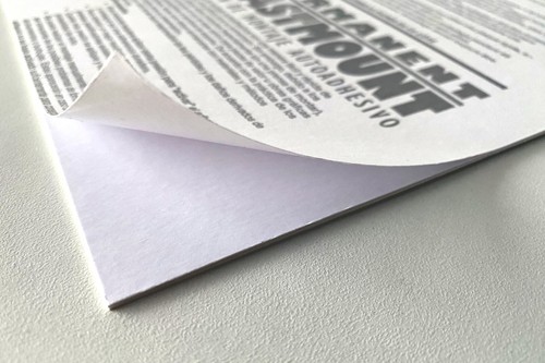 Self adhesive 5mm mount - a4,