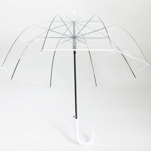 Large dome umbrella - umbrella, clear