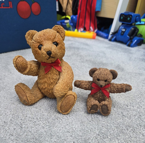 Beau bears hand painted resin - beau,