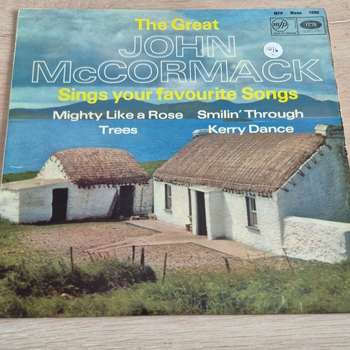 Vintage john mccormack - john, sings