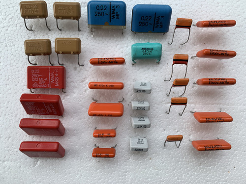 Capacitors items non - 30,