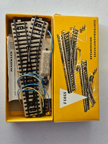 Marklin 5202 track - m-track, points