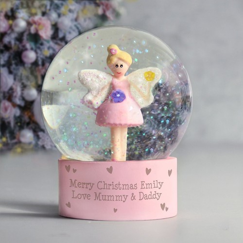 Personalised snow globe - personalised,