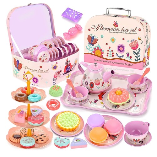 Tin tea set kids - set,
