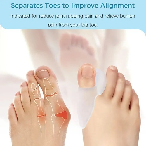 Gel silicone bunion toe - 2,