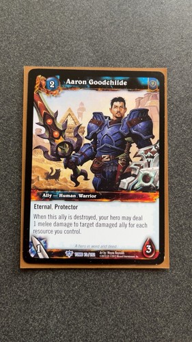 Wow tcg aaron goodchilde - wow,