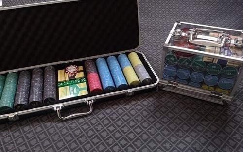 Ceramic poker set 500pc - poker,