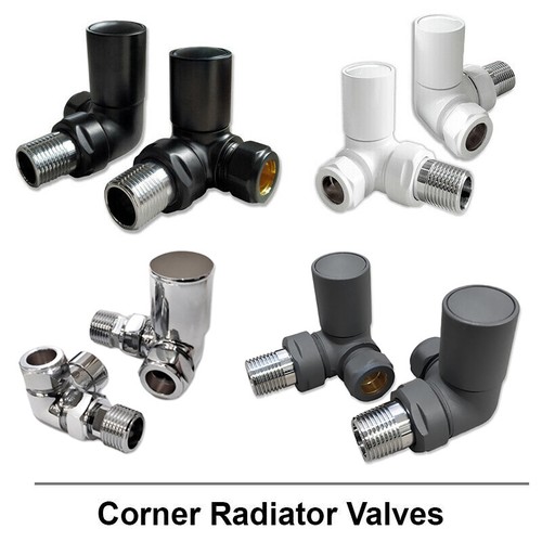 Corner radiator valves - corner, free