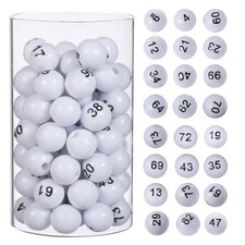 80 Pcs Mini Bingo Balls 1-75