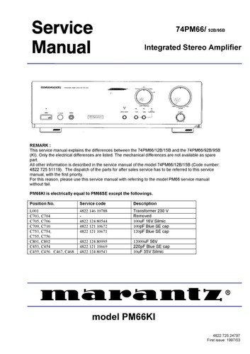 Service manual guide for - service,
