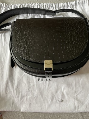 Reiss ladies hurlingham croc - reiss,