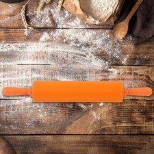 Colorful Silicone Rolling Pin Restaurant Homemade Bread Cookie Dough Rolling XG5