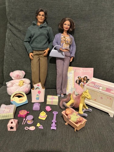 Barbie happy family vintage - barbie,
