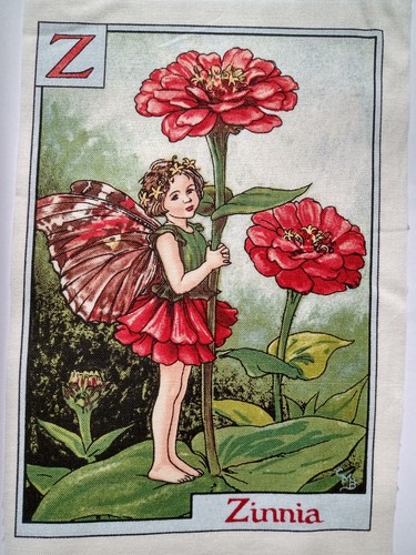 Zinnia alphabet letters - -,