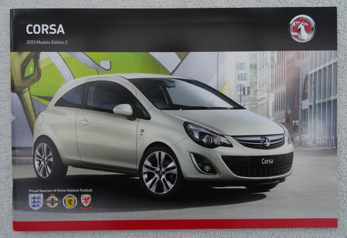 Vauxhall corsa brochure 2013 - corsa,