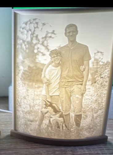 Novelty lamp lithophane - lithophane, 3d