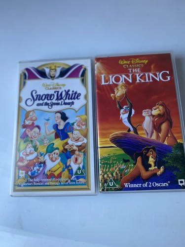 Walt disney vhs - walt, video