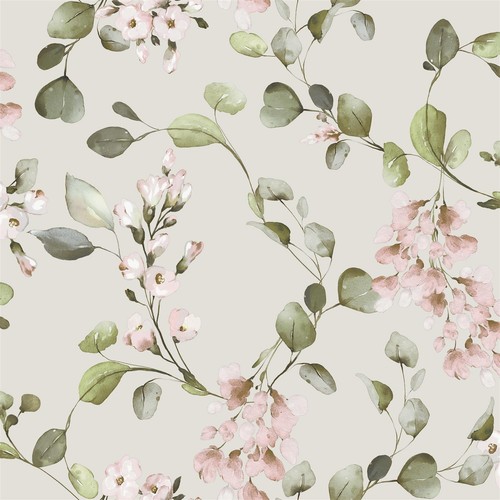 Rasch rosalie floral leaf - rosalie,