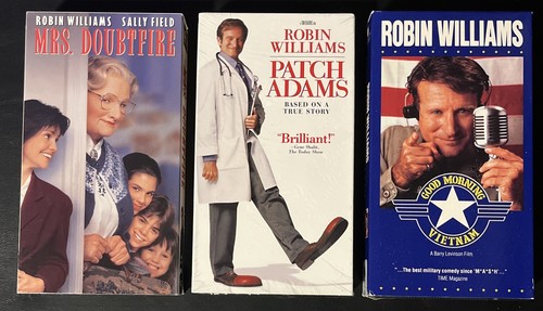 Robin williams vhs lot - robin,