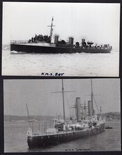 3 RPC HMS DASHER, SPANKER & BAT - IMPERIAL WAR MUSEUM ETC