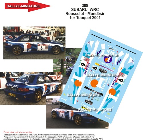Decals ref 0388 subaru - decals, 1/32
