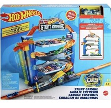 Hot Wheels City Stunt Garage Playset & Race Car GNL70 New Kids Xmas Toy💥🏎🚗🚘