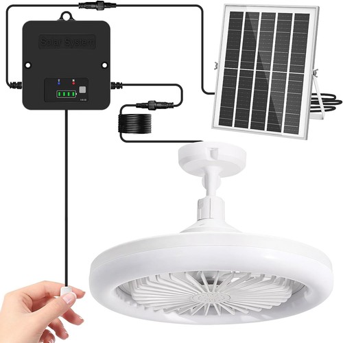 2in solar ceiling light - solar,