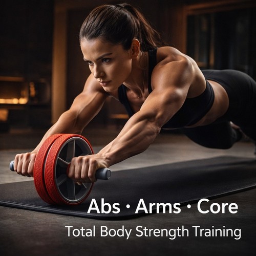 Abs roller exercise wheel - exercise,