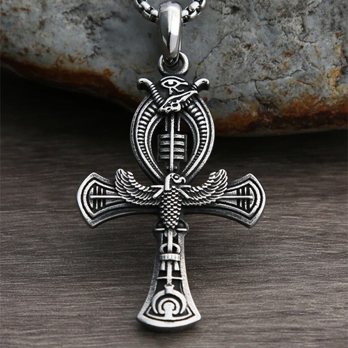 Vintage ankh cross pendant - vintage,