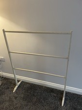 Wooden Vintage Clothes Airer - White - 43” (110cm tall) x 35.5” (90cm wide)