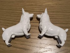Pair of Corgi Dog Figurines
