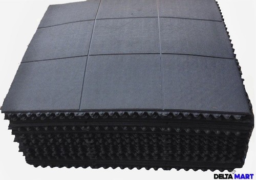 Rubber gym mat floor tiles - mat, |
